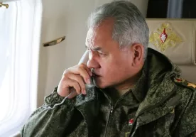 Шойгу махсус операция ҳудудидаги Россия қўшинларини текширди фото