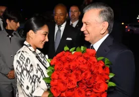 Shavkat Mirziyoyev AQSHga yetib bordi фото