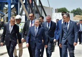 Shavkat Mirziyoyev Tashkent City qurilishi bilan tanishdi (foto) фото