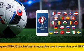 Beeline проведет конкурс «EUROмания» на Facebook во время Чемпионата Европы по футболу фото