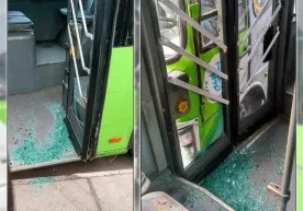 Тошкентда иккита автобус тўқнашди фото