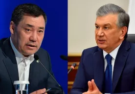 Шавкат Мирзиёев ва Садир Жапаров ўзаро учрашувда нималарни муҳокама қилиши очиқланди фото