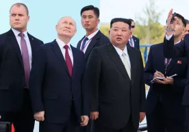 Putin Kim Chen Inning «calom»iga «alik» oldi фото