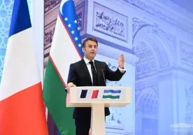 Makron: “Mitterandan keyin biror-bir Fransiya prezidenti O‘zbekistonga kelmagan edi, biz buni albatta to‘g‘rilaymiz” фото