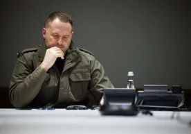 Урушнинг биринчи кунида Зеленский идораси раҳбарига Кремлдан қўнғироқ қилиб, таслим бўлишни таклиф қилишган фото