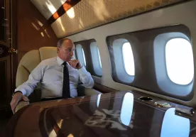 Уруш арафасида Россияни тарк этган Путин оиласига алоқадор самолётнинг сири ошкор қилинди фото