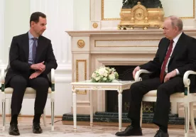 Сурия президенти Башар Асад Кремлда Путин билан учрашди фото