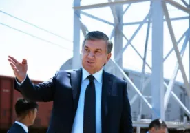 Shavkat Mirziyoyev Olmazor tumaniga tashrif buyurdi (foto) фото