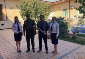 MIB da faoliyat olib borgan faxriylar sharaflandi фото