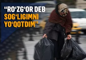 Оиласини боқаман деб яримжон бўлган аёл ҳикояси фото