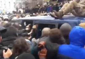 Саакашвилининг озод этилиши (Видео) фото