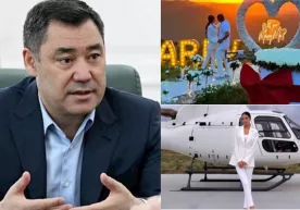 Қирғизистон президенти жиянига қилинган дабдабали Мarry me учун узр сўради фото