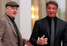 Silvestr Stallone va Robert De Niro boks “jangi” o‘tkazishdi (video) фото