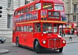 Londonning mashhur avtobusi nega aynan qizil rangda va ikki qavatli? фото
