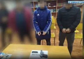 Дрон орқали «Макаров» тўппончаси чегарадан ўтказилди. Уни сотиб олганлар қўлга олинди (видео) фото