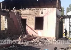 Фарғонада унаштируви бекор қилинган йигит севган қизининг уйини ёқиб юборди (видео) фото