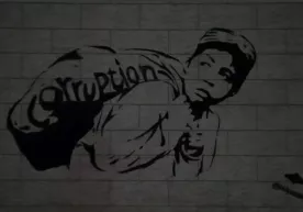 Тошкентда коррупцияга аталган стрит-арт пайдо бўлди фото