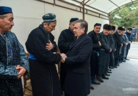 Shavkat Mirziyoyev Madaminjon ota oilasiga hamdardlik bildirdi фото