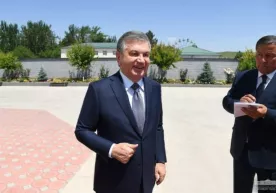 Шавкат Мирзиёев Андижон вилоятига ташрифини Хонободдан бошлади фото