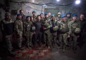 Володимир Зеленский фронтга борди фото