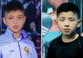 O‘zbekistonlik bola Ramzon Qodirovning o‘g‘illarini jangga chorlagan bolani jangga chorlamoqda (video) фото