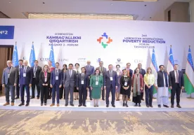Toshkentda kambag‘allikni qisqartirishga doir xalqaro forum bo‘lib o‘tdi фото