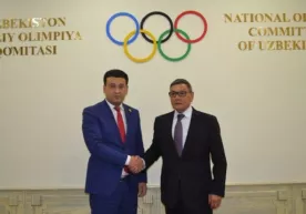 AIBA президенти Ғофур Раҳимов Миллий олимпия қўмитасига ташриф буюрди фото