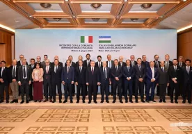 Shavkat Mirziyoyev italiyalik yirik biznesmenlar bilan uchrashdi фото