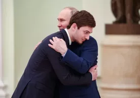 Путин Қодировнинг ўғли билан учрашди фото