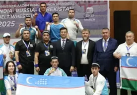 O‘zbekistonlik kurashchilar xalqaro turnirda 20 ta medalni qo‘lga kiritishdi фото