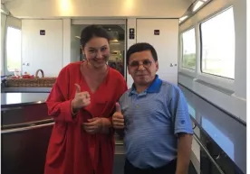 Obid Asomov va Dilnoza Kubayeva hind filmida suratga tushmoqda фото