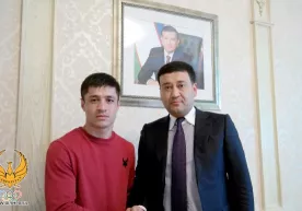 Профессионал боксчи Шоҳжаҳон Эргашев Ўзбекистон номидан Осиё ва Олимпиада ўйинларида иштирок этиши мумкин фото
