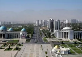 Шавкат Мирзиёев Туркманистонга етиб борди фото