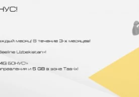 Абоненты Beeline получат 6 Гигабайт Интернета каждый месяц по акции «Ваш 4G БОНУС!» фото