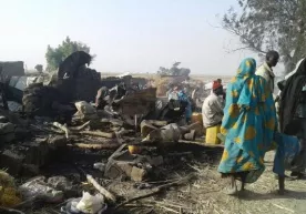 Nigeriyadagi xato aviazarba qurbonlari soni 230 nafardan oshib ketdi фото