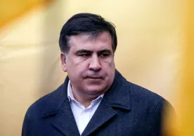 Порошенко Саакашвилига бош вазир лавозимини таклиф қилган фото