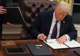 Израиль порадовался первому указу, подписанному Трампом, а Палестина была опечалена... фото