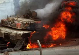 Россия ҳарбийлари қандай тактика ёрдамида Американинг "Abrams" танкларини йўқ қилмоқда? фото