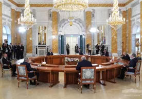Шавкат Мирзиёев Санкт-Петербургда МДҲга аъзо давлатлар раҳбарлари норасмий учрашувида иштирок этди фото