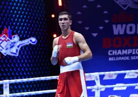 Abdumalik Halokov fransiyalik raqibiga mag‘lub bo‘ldi va kumush medalga ega bo‘ldi фото