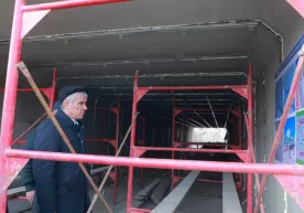 Buxoroda injiq tabiiy sharoitga qaramasdan yer osti yo‘li qurilmoqda фото