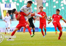 "CAFA U-16 Championship". Ўзбекистон Афғонистон терма жамоасини йирик ҳисобда енгди фото