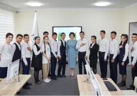 Zamin фонди ташаббуси билан заиф эшитувчи болалар учун махсус синф очилди фото
