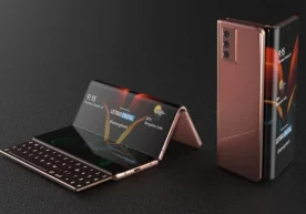 Samsung «гармошка-смартфон»ни намойиш этди фото
