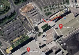 «Toshkent» xalqaro aeroportida kutib oluvchilar uchun maxsus inshoot qurilishi boshlandi фото