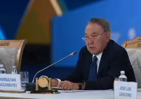 Nursulton Nazarboyev dunyo yadroviy falokatga har qachongidan ham yaqinroq ekanini aytdi фото