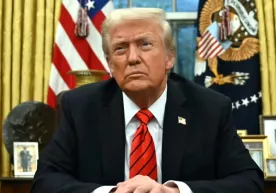 Как Трамп отреагировал на первые результаты выборов в Германии? фото