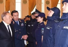 Қозоғистонда полициячиларнинг формаси янгиланди (фото) фото