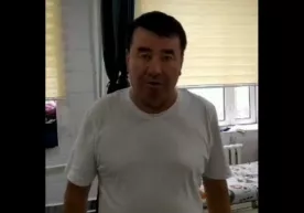 Коронавирусга чалинган ҳоким шифохонадан видеохабар йўллади фото