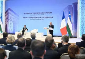 Shavkat Mirziyoyev: «Bugun qadrli hamkasbim bilan nihoyatda samarali muzokaralarni o‘tkazdik» фото